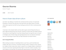Tablet Screenshot of gsharma.com